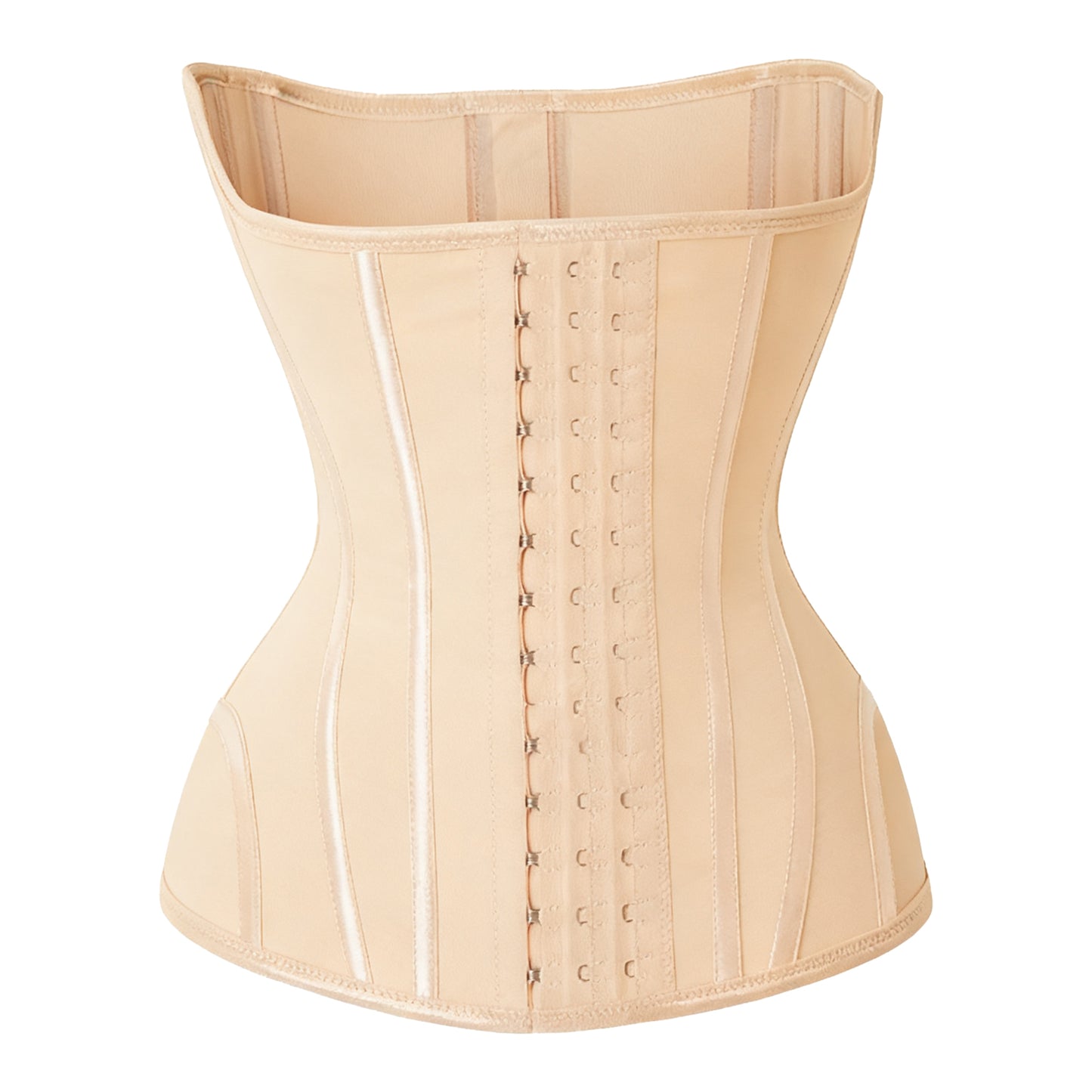 Fluidefashion Waist Trainer Corset for Women Tummy Control Corset Breathable Steel Body Shaper with Hooks