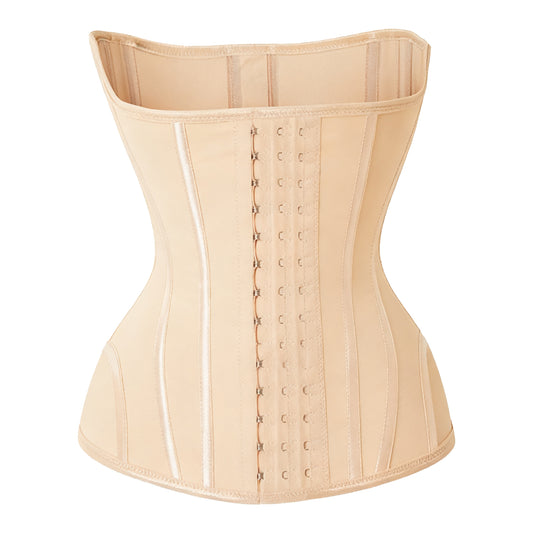 Fluidefashion Waist Trainer Corset for Women Tummy Control Corset Breathable Steel Body Shaper with Hooks