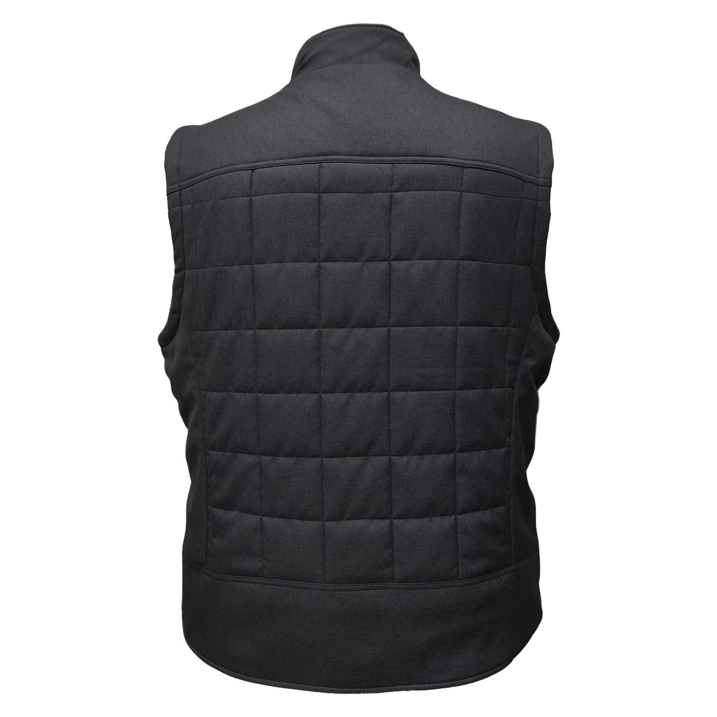 Fluidefashion Men’ s Lightweight Puffer Vest, Fleece Lined Outwear Softshell Windproof Sleeveless Warm Jacket Vest Ideal for Golf Hiking Outdoor Activities