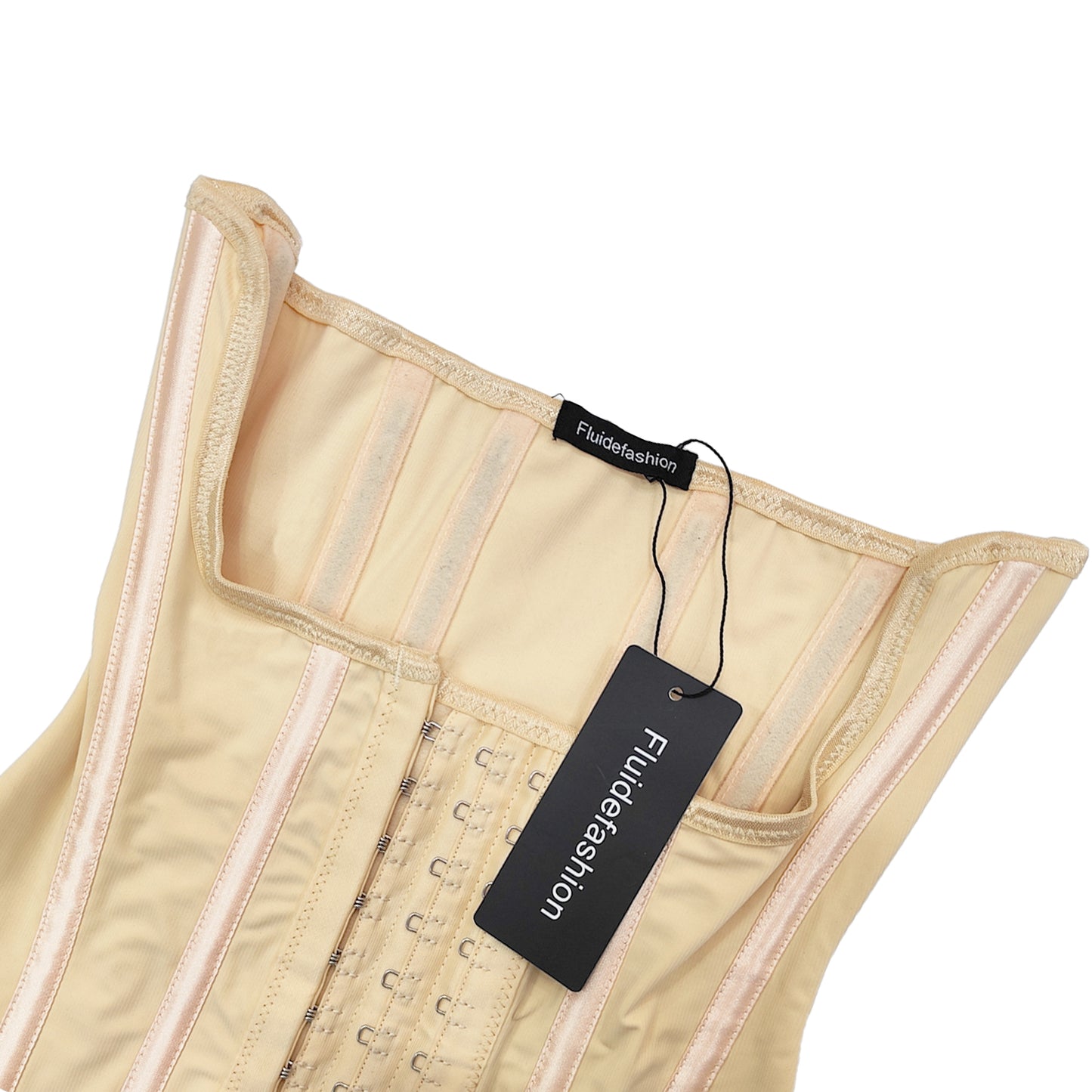 Fluidefashion Waist Trainer Corset for Women Tummy Control Corset Breathable Steel Body Shaper with Hooks